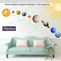 Kids Removable Moon Stars Planet Glow In The Dark Sticker Night Luminous Room Wall Decal